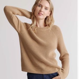 Quince Organic Cotton Fisherman Sweater